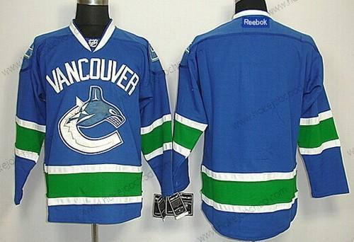 Muž Vancouver Canucks Prázdný Modrý Dres