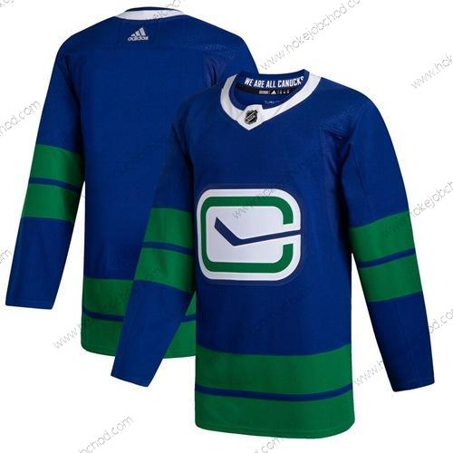 Muž Vancouver Canucks Prázdný Modrý Náhradní Autentické Sešitý Hokejový Dres