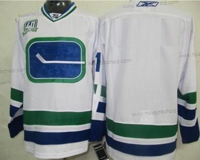 Muž Vancouver Canucks Přizpůsobené Bílý Alternativní Dres