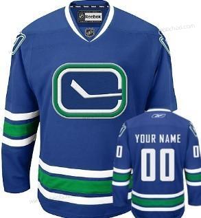 Muž Vancouver Canucks Přizpůsobené Modrý Alternativní Dres