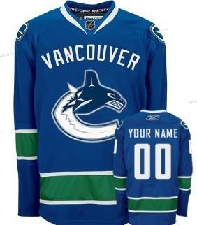 Muž Vancouver Canucks Přizpůsobené Modrý Dres