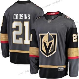 Muž Vegas Golden Knights #21 Nick Cousins Fanatics Branded Šedá Breakaway Domácí Hráč Dres