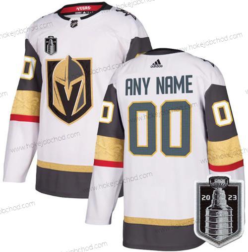 Muž Vegas Golden Knights Přizpůsobené Active Hráč Bílý 2023 Stanley Cup Final Sešitý Dres