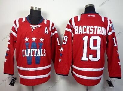 Muž Washington Capitals #19 Nicklas Backstrom 2015 Zimní Klasický Červené Dres