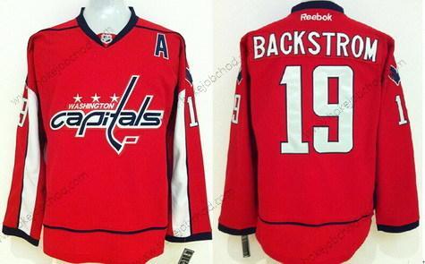 Muž Washington Capitals #19 Nicklas Backstrom Červené Dres