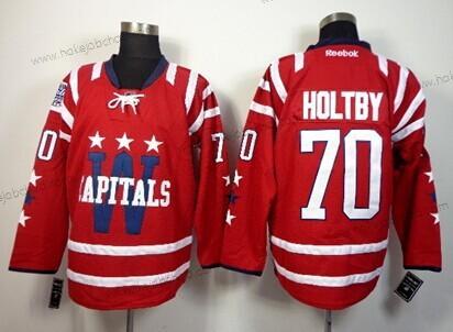 Muž Washington Capitals #70 Braden Holtby 2015 Zimní Klasický Červené Dres