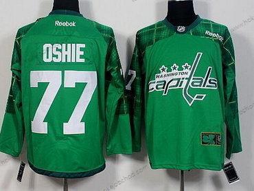 Muž Washington Capitals #77 T. J. Oshie Zelená 2016 St. Patrick’S Day Hokejový Dres