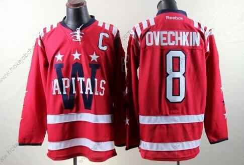 Muž Washington Capitals #8 Alex Ovechkin 2015 Zimní Klasický Červené Dres