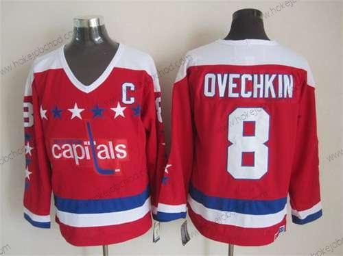 Muž Washington Capitals #8 Alex Ovechkin Červené All-Star Retro CCM Dres