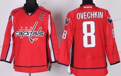 Muž Washington Capitals #8 Alex Ovechkin Červené Dres