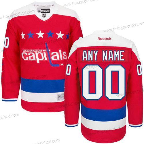 Muž Washington Capitals Přizpůsobené Červené Alternativní Autentické Reebok NHL Dres