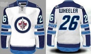 Muž Winnipeg Jets #26 Blake Wheeler Bílý Dres