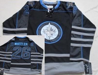 Muž Winnipeg Jets #26 Blake Wheeler Černá Ice Dres