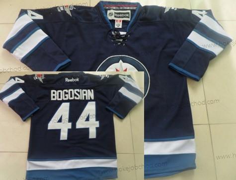 Muž Winnipeg Jets #44 Zach Bogosian Modrý Dres