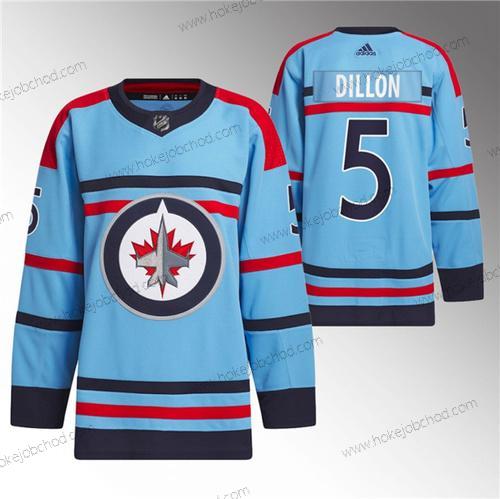 Muž Winnipeg Jets #5 Brenden Dillon Modrý Výročí Primegreen Sešitý Dres