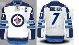 Muž Winnipeg Jets #7 Keith Tkachuk Bílý Dres