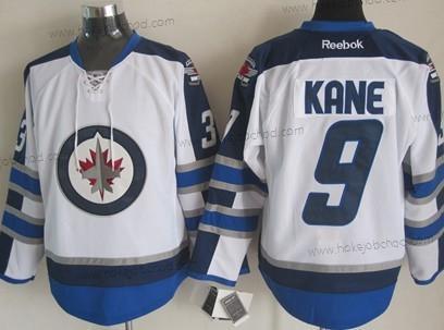 Muž Winnipeg Jets #9 Evander Kane Bílý Dres