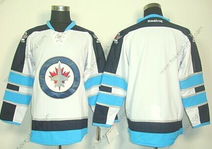 Muž Winnipeg Jets Prázdný Bílý Dres