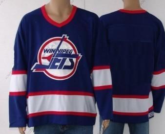 Muž Winnipeg Jets Přizpůsobené Modrý CCM Dres