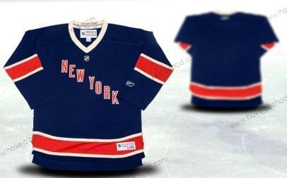 New York Rangers Přizpůsobené Námořnictvo Modrý Dres