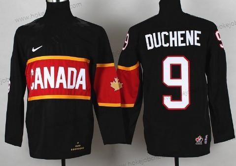 Nike Dětské 2014 Olympics Kanada #9 Matt Duchene Černá Dres