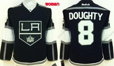 Nike Žena Los Angeles Kings #8 Drew Doughty Černá Dres