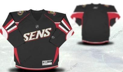 Ottawa Senators Přizpůsobené Černá Alternativní Dres