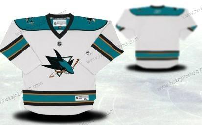 San Jose Sharks Přizpůsobené Bílý Dres