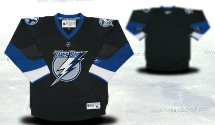 Tampa Bay Lightning Přizpůsobené Černá Dres