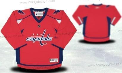 Washington Capitals Přizpůsobené Červené Dres