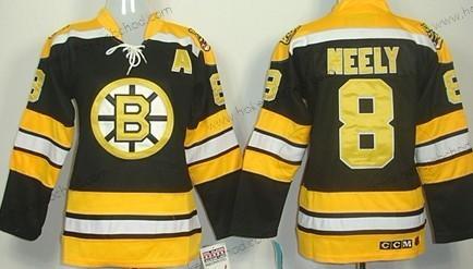 Žena Boston Bruins #8 Cam Neely Černá Retro CCM Dres