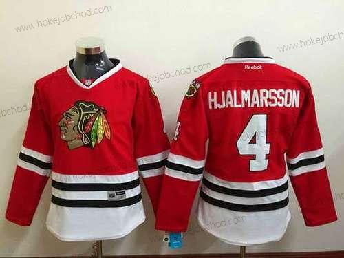 Žena Chicago Blackhawks #4 Niklas Hjalmarsson Červené Dres