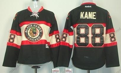 Žena Chicago Blackhawks #88 Patrick Kane Černá Alternativní Dres