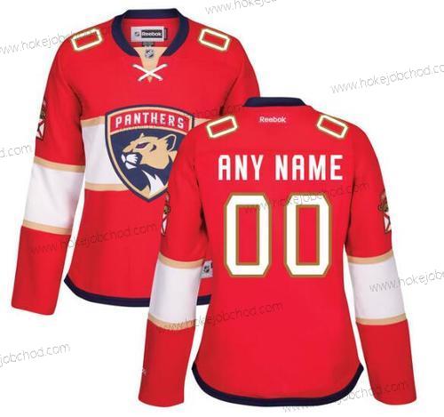 Žena Florida Panthers Přizpůsobené Reebok Červené Domácí Premier Dres