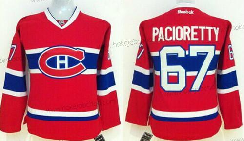 Žena Montreal Canadiens #67 Max Pacioretty Červené Dres