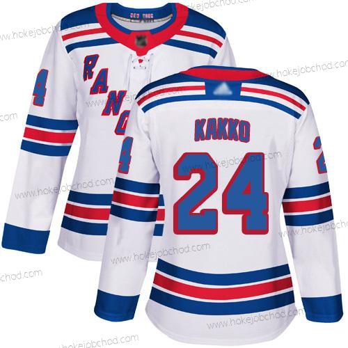 Žena New York Rangers #24 Kaapo Kakko Bílý Road Autentické Sešitý Hokejový Dres