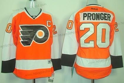 Žena Philadelphia Flyers #20 Chris Pronger Oranžová Dres