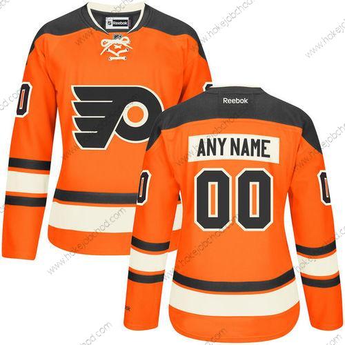 Žena Philadelphia Flyers Přizpůsobené Oranžová Náhradní Sešitý NHL Reebok Hokejový Dres