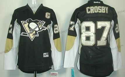 Žena Pittsburgh Penguins #87 Sidney Crosby Černá Dres