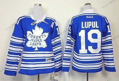 Žena Toronto Maple Leafs #19 Joffrey Lupul 2014 Zimní Klasický Modrý Dres