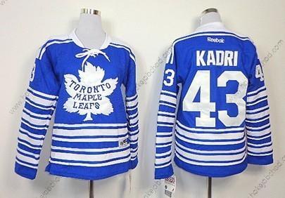 Žena Toronto Maple Leafs #43 Nazem Kadri 2014 Zimní Klasický Modrý Dres