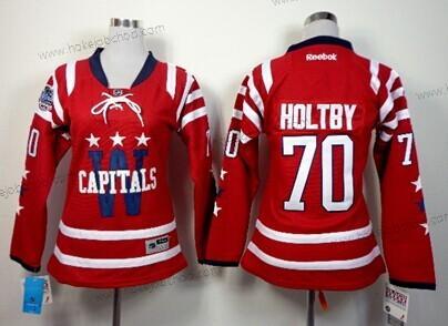 Žena Washington Capitals #70 Braden Holtby 2015 Zimní Klasický Červené Dres